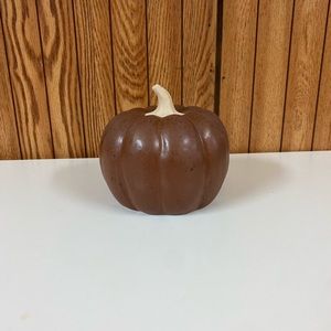 Threshold Medium Ceramic Pumpkin Rust Brown Speckled